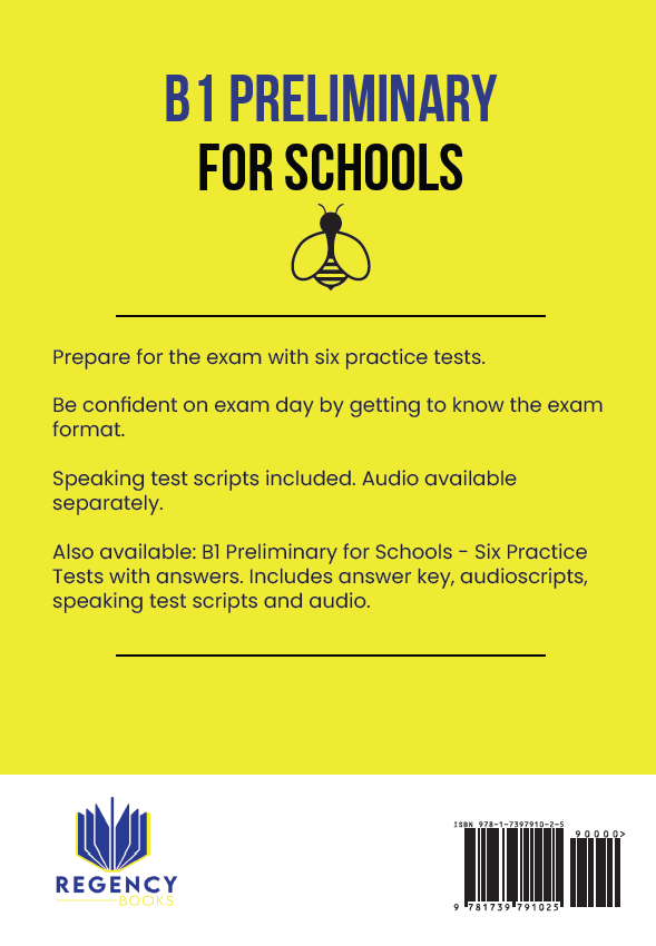 B1 Preliminary for Schools - Six Practice Tests